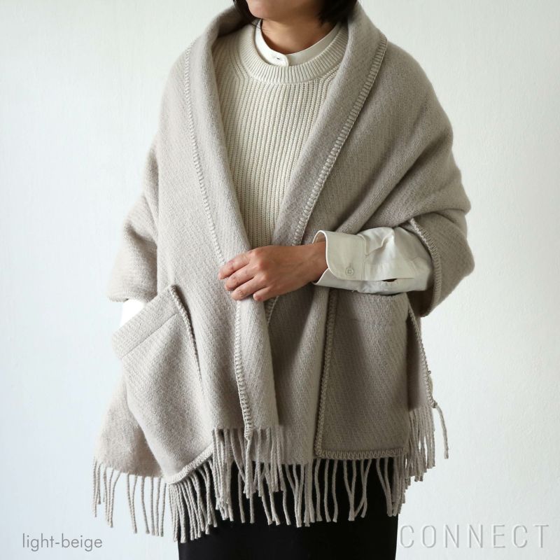 LAPUAN KANKURIT（ラプアン カンクリ） / UNI（ウニ） / ポケット付きショール