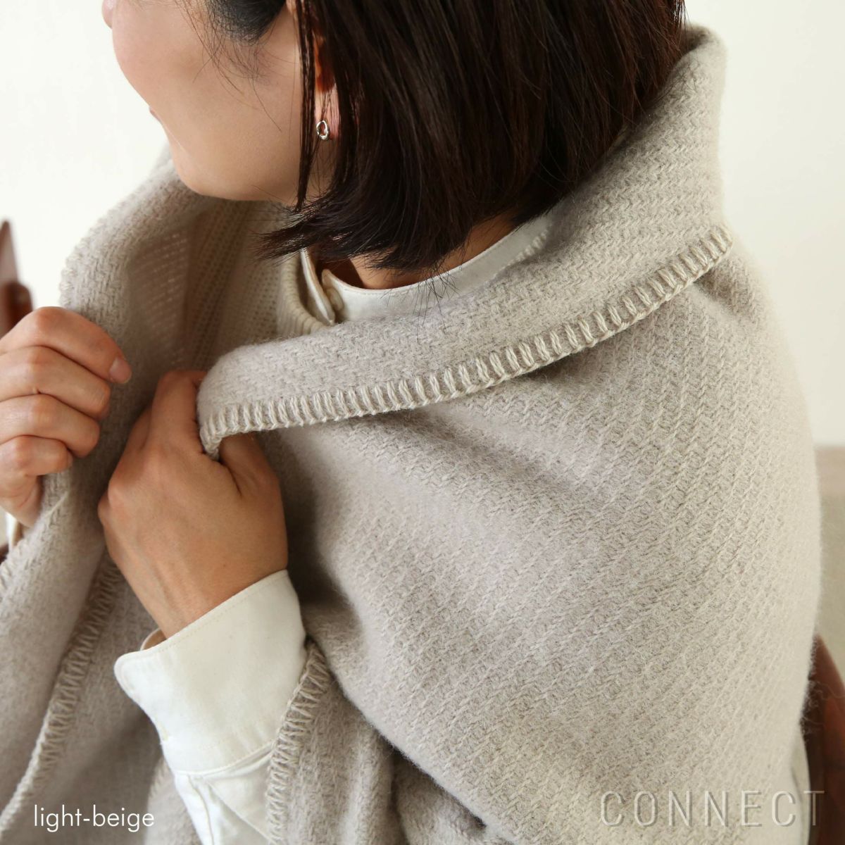 LAPUAN KANKURIT（ラプアン カンクリ） / UNI（ウニ） / ポケット付きショール