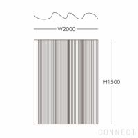 Artek（アルテック） / SCREEN 100（スクリーン） / Size B（H150cm） / パーテーション 100 / パイン材・ナチュラルラッカー仕上げ