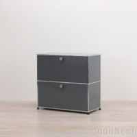 USM（ユーエスエム） / USM Haller Sideboard（USMハラー サイドボード） / W773×D373×H740mm / ドロップダウンドア×2 / USMミッドグレー