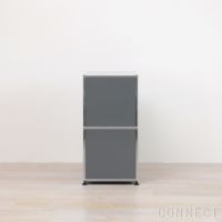 USM（ユーエスエム） / USM Haller Sideboard（USMハラー サイドボード） / W773×D373×H740mm / ドロップダウンドア×2 / USMミッドグレー