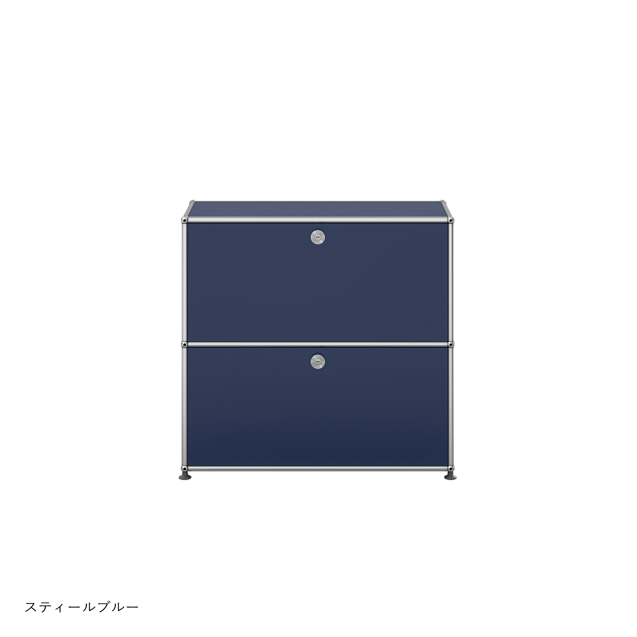 USM（ユーエスエム） / USM Haller Sideboard（USMハラー サイドボード） / W773×D373×H740mm / ドロップダウンドア×2 / USMミッドグレー