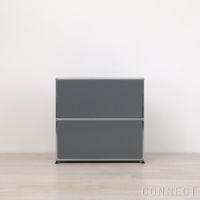 USM（ユーエスエム） / USM Haller Sideboard（USMハラー サイドボード） / W773×D373×H740mm / ドロップダウンドア×2 / USMミッドグレー