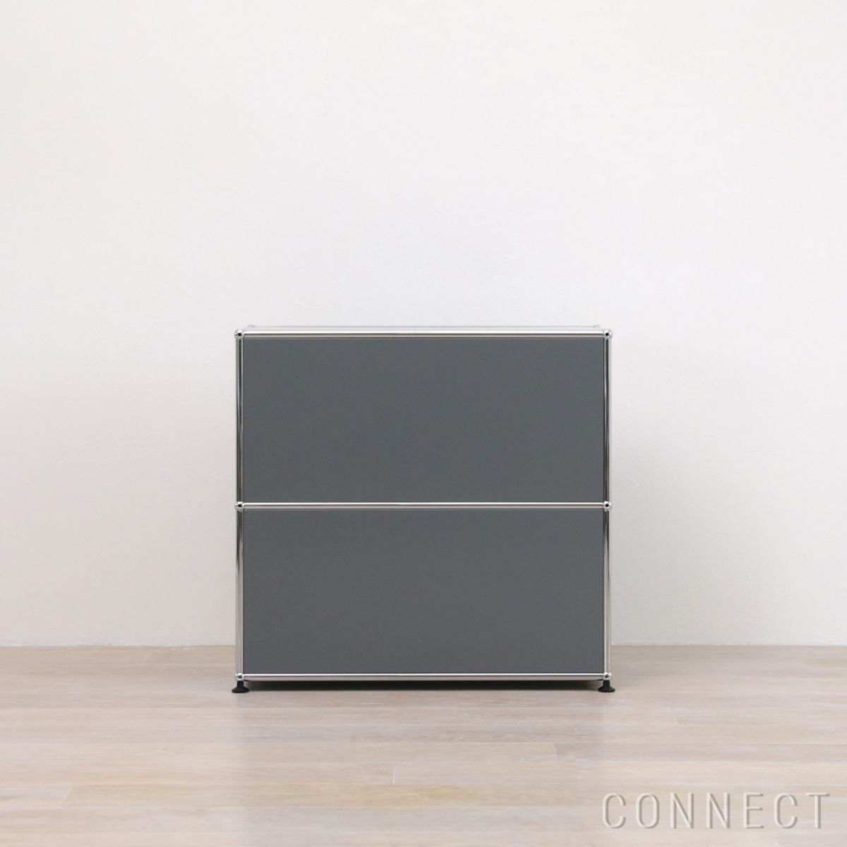 USM（ユーエスエム） / USM Haller Sideboard（USMハラー サイドボード） / W773×D373×H740mm / ドロップダウンドア×2 / USMミッドグレー