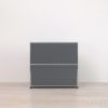 USM（ユーエスエム） / USM Haller Sideboard（USMハラー サイドボード） / W773×D373×H740mm / ドロップダウンドア×2 / USMミッドグレー