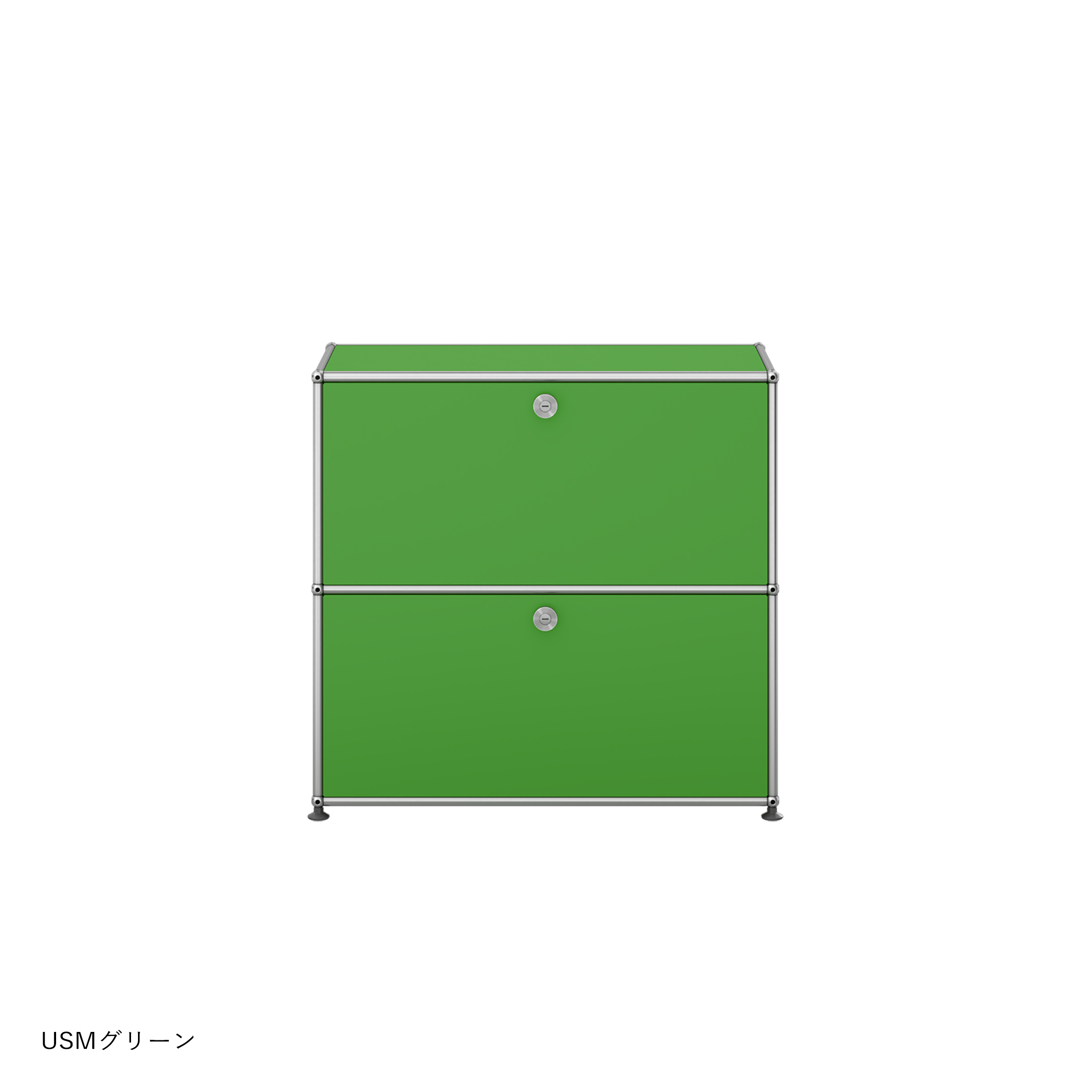 USM（ユーエスエム） / USM Haller Sideboard（USMハラー サイドボード） / W773×D373×H740mm / ドロップダウンドア×2 / USMミッドグレー