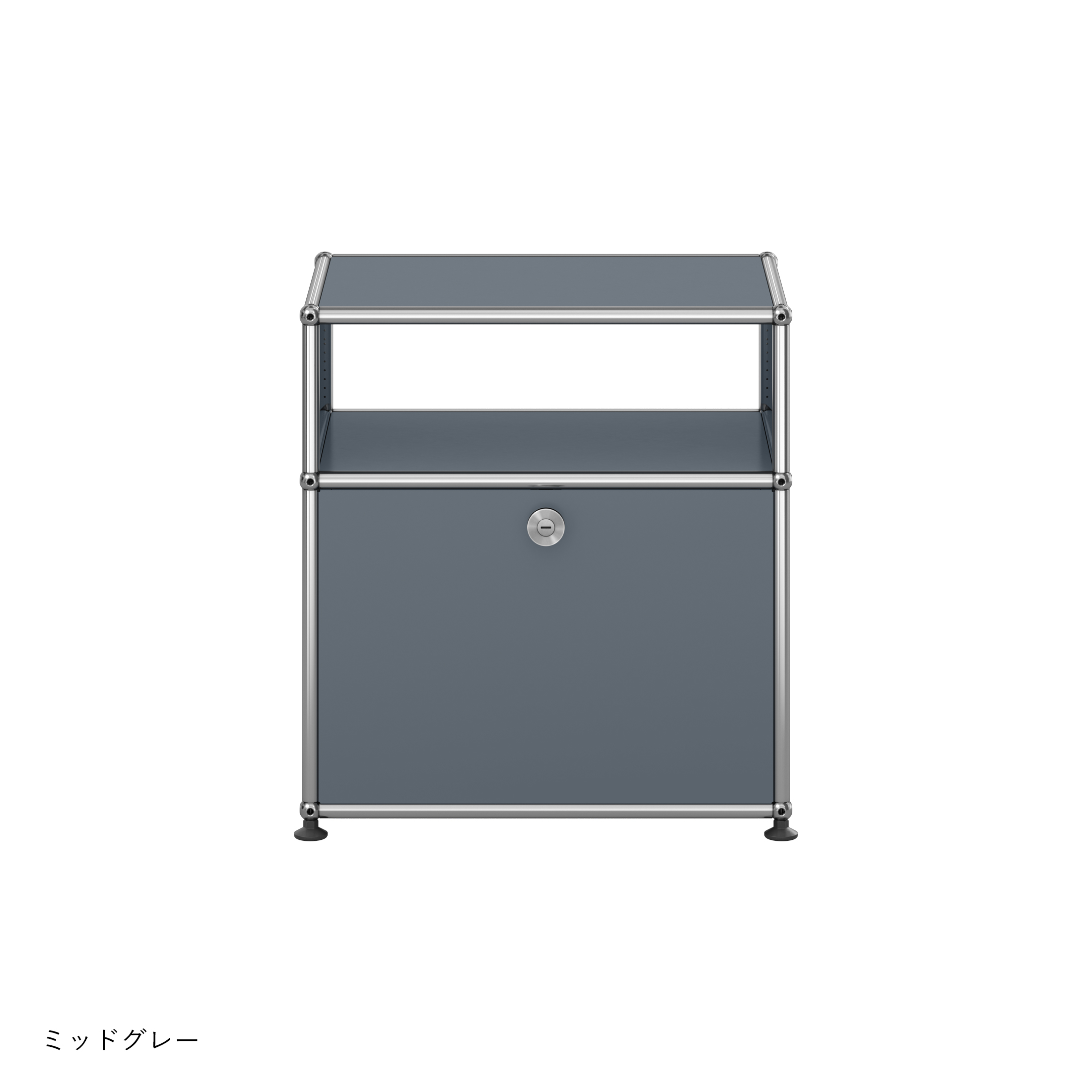 USM（ユーエスエム） / USM Haller Low Board（USMハラー ローボード） / W523×D373×H565mm / ドロップダウンドア×1 / USMブラウン