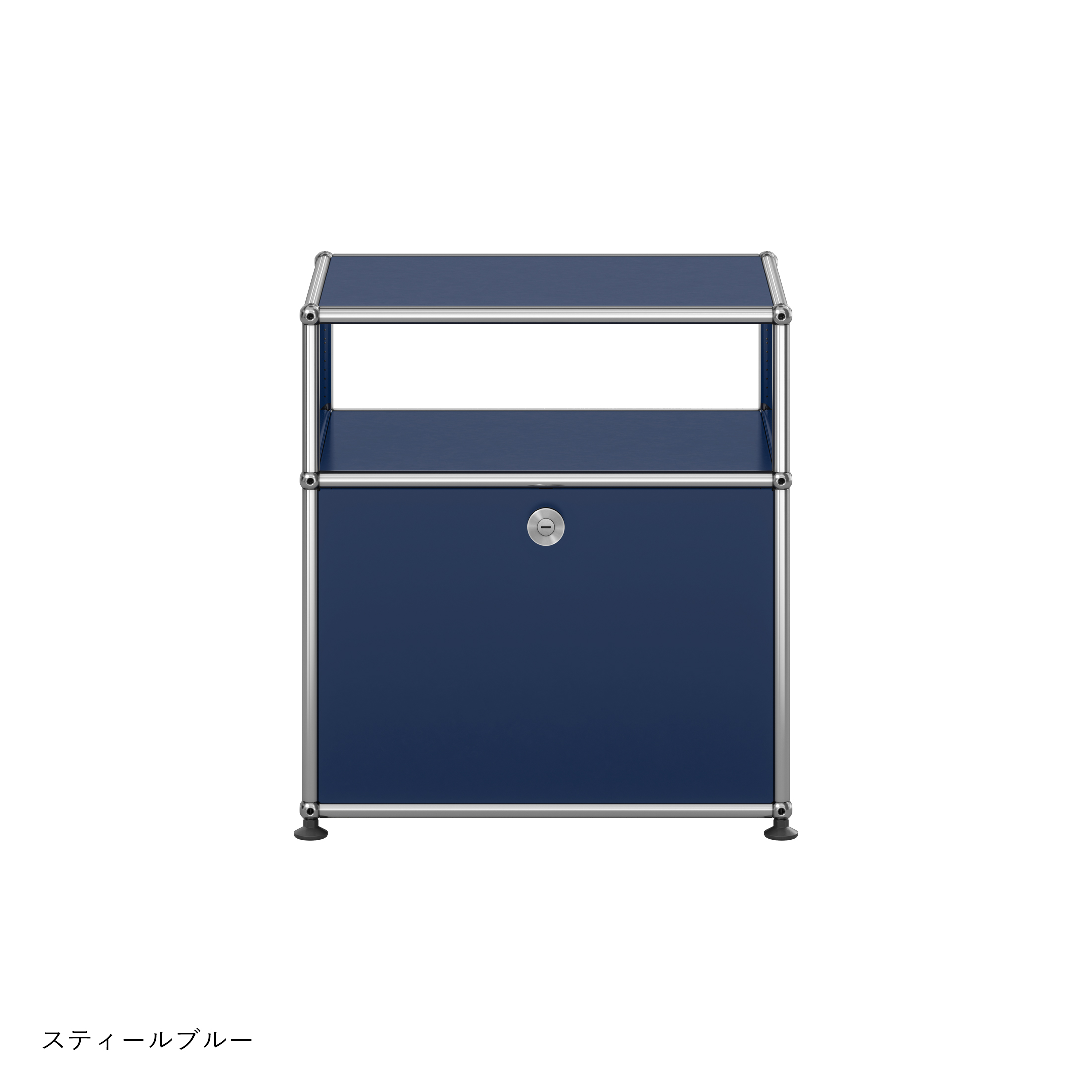 USM（ユーエスエム） / USM Haller Low Board（USMハラー ローボード） / W523×D373×H565mm / ドロップダウンドア×1 / USMブラウン