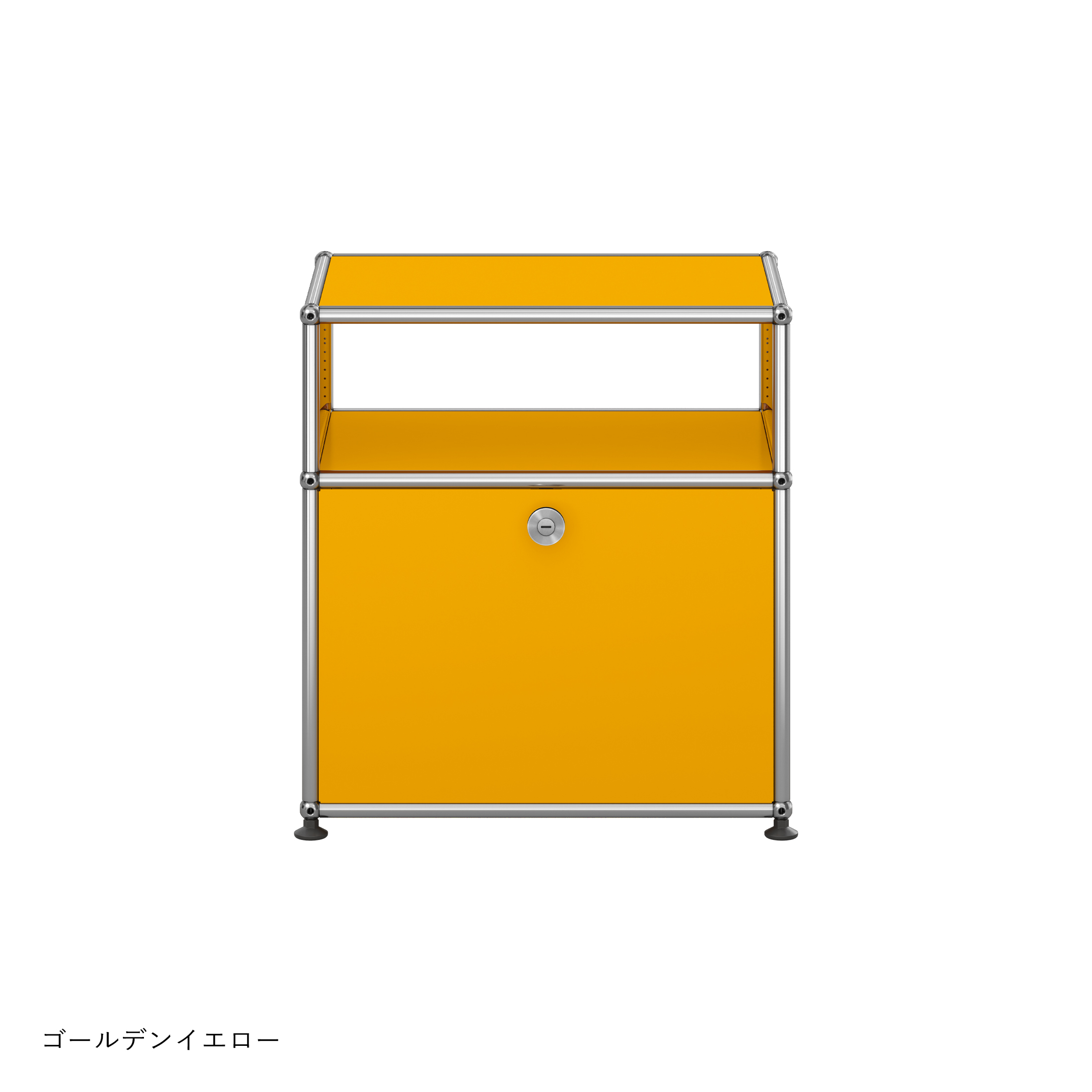 USM（ユーエスエム） / USM Haller Low Board（USMハラー ローボード） / W523×D373×H565mm / ドロップダウンドア×1 / USMブラウン