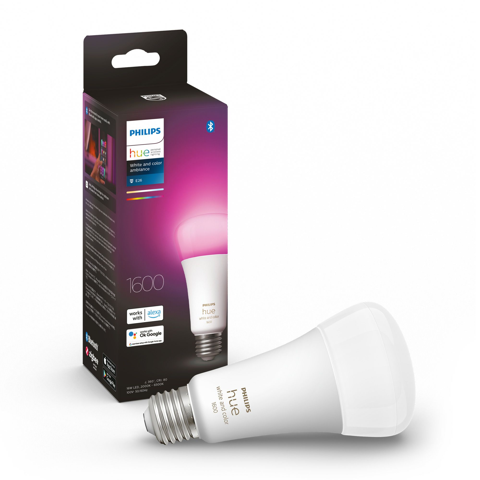 Philips Hue（フィリップスヒュー） / フルカラー E26 LED電球 100W形