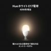 Philips Hue（フィリップスヒュー） / ホワイト E17 LED電球 40W形相当 PH17WH1 / スマート電球