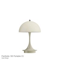 Louis Poulsen（ルイスポールセン） / Panthella 160 Portable V3（パンテラ 160 ポータブル） / オパール・ベージュ / テーブルランプ