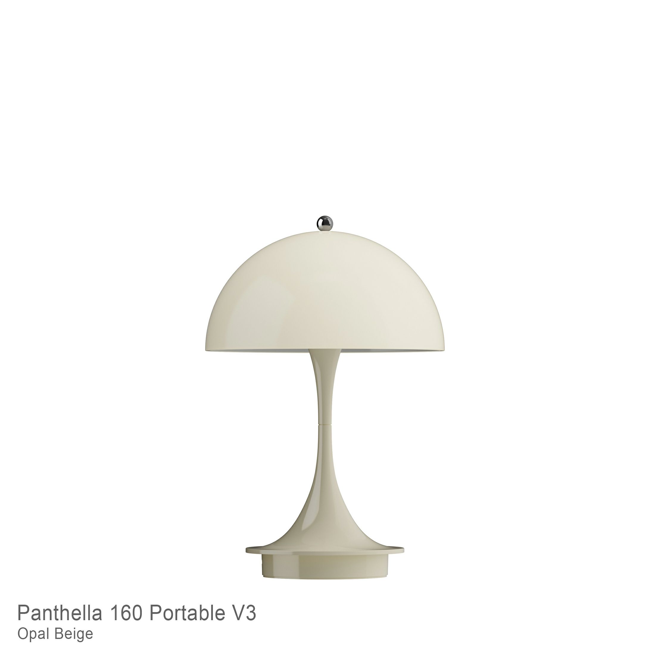 Louis Poulsen（ルイスポールセン） / Panthella 160 Portable V3（パンテラ 160 ポータブル） / オパール・ベージュ / テーブルランプ