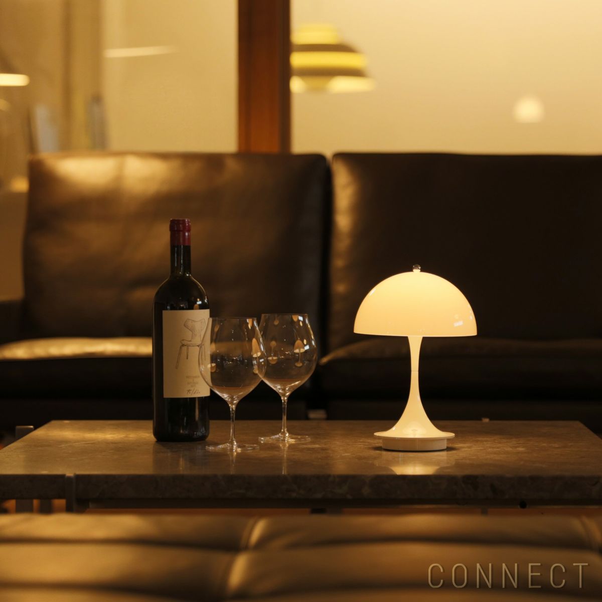 Louis Poulsen（ルイスポールセン） / Panthella 160 Portable V3（パンテラ 160 ポータブル） / オパール・ベージュ / テーブルランプ