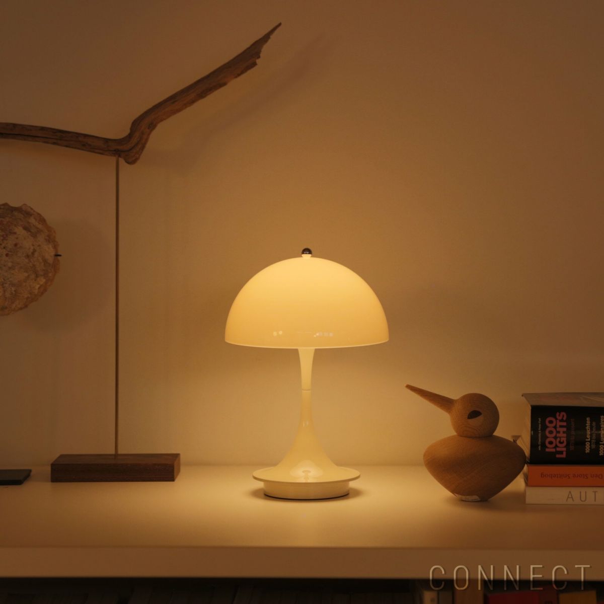 Louis Poulsen（ルイスポールセン） / Panthella 160 Portable V3（パンテラ 160 ポータブル） / オパール・ベージュ / テーブルランプ