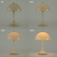 Louis Poulsen（ルイスポールセン） / Panthella 160 Portable V3（パンテラ 160 ポータブル） / オパール・ベージュ / テーブルランプ