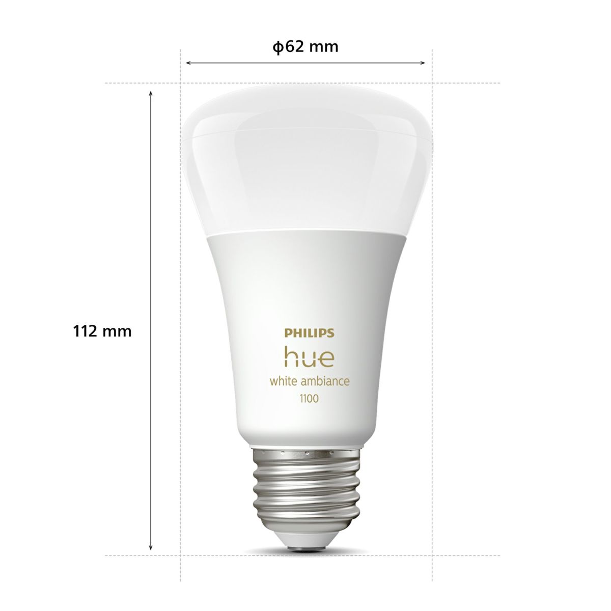 Philips Hue（フィリップスヒュー） / ホワイトグラデーション E26 LED電球 75W相当 PH75WA1 / スマート電球