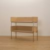 【アウトレット】FRITZ HANSEN（フリッツ・ハンセン） / SKAGERAK（スカゲラック） / Vivlio Shelf（ビブリオ シェルフ） Medium / Vivlio Frame（ビブリオ フレーム） シルクグレー×シナモンブラウン / 2段セット