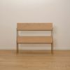 【アウトレット】FRITZ HANSEN（フリッツ・ハンセン） / SKAGERAK（スカゲラック） / Vivlio Shelf（ビブリオ シェルフ） Medium / Vivlio Frame（ビブリオ フレーム） シルクグレー×シナモンブラウン / 2段セット