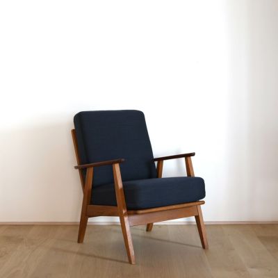 Hans J. Wegner（ハンス J. ウェグナー）/ GE370 イージーチェア（vd2211-87）【北欧ヴィンテージ】* | CONNECT