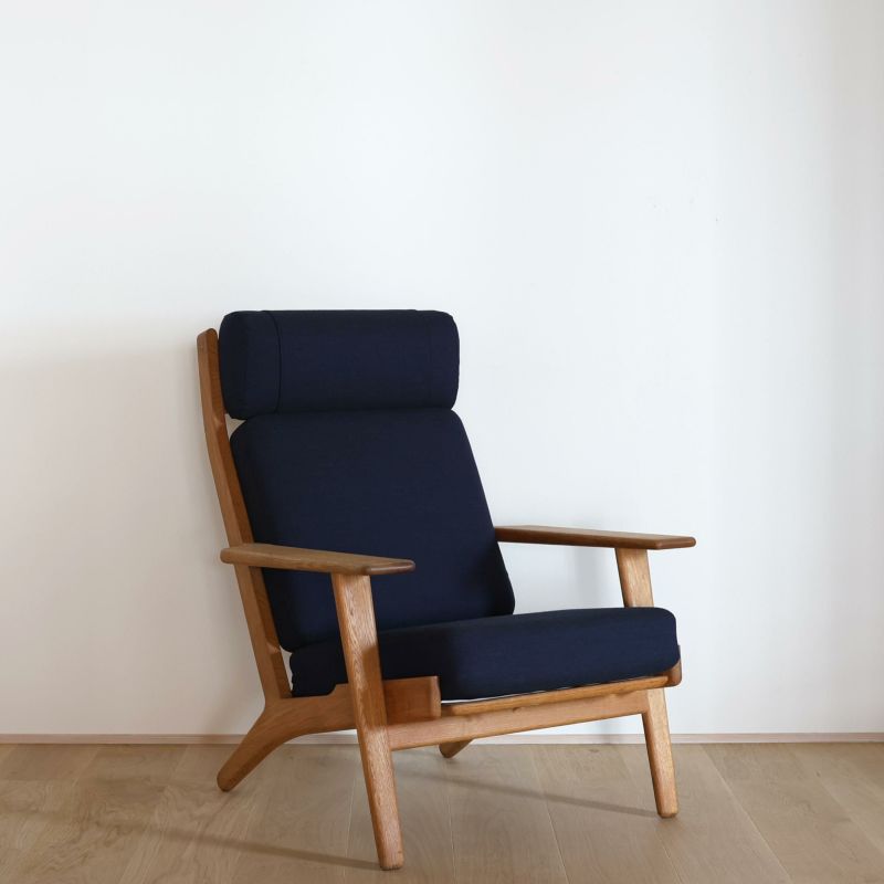 Hans J. Wegner（ハンス J. ウェグナー） / GE290Aハイバック イージーチェア（vd2211-01-04）【北欧ヴィンテージ】*  | CONNECT