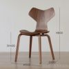 FRITZ HANSEN（フリッツ・ハンセン） / GRAND PRIX（グランプリチェア） / ウッドレッグ / ウォルナット / ナチュラルウッド / SH43cm