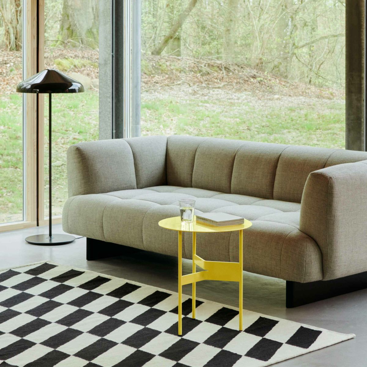 HAY（ヘイ） / Shim Coffee Table（シムコーヒーテーブル） / Φ45×H51cm / カスタード / サイドテーブル