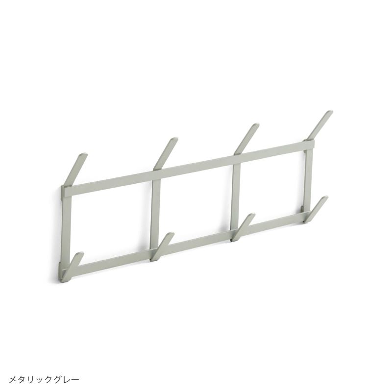 HAY（ヘイ） / Tape Coat Rack（テープコートラック） / Small / メタリックグレー / コートラック