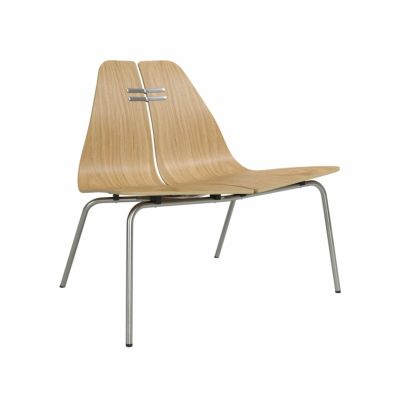 FRITZ HANSEN（フリッツ・ハンセン） / PK23（ピーケー23） / オーク / ステンレススチール脚 / ラウンジチェア《ケースブックプレゼント》