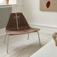 FRITZ HANSEN（フリッツ・ハンセン） / PK23（ピーケー23） / ウォルナット / ステンレススチール脚 / ラウンジチェア