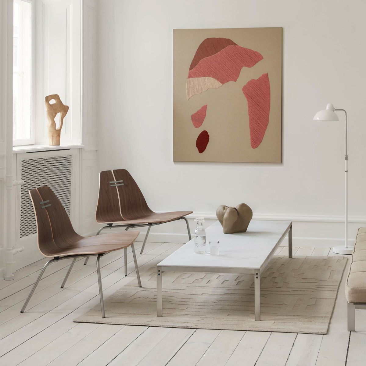 FRITZ HANSEN（フリッツ・ハンセン） / PK23（ピーケー23） / ウォルナット / ステンレススチール脚 / ラウンジチェア