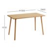 FRITZ HANSEN（フリッツ・ハンセン） / SKAGERAK / Georg Desk（ジョージ デスク） / オーク・ナチュラルオイル仕上げ