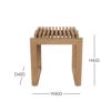 FRITZ HANSEN（フリッツ・ハンセン） / SKAGERAK / Cutter Stool（カッター スツール） / チーク材