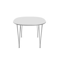 FRITZ HANSEN（フリッツ・ハンセン） / TABLE SERIES（テーブルシリーズ）B616 / スーパー楕円テーブル / ホワイト / クローム脚