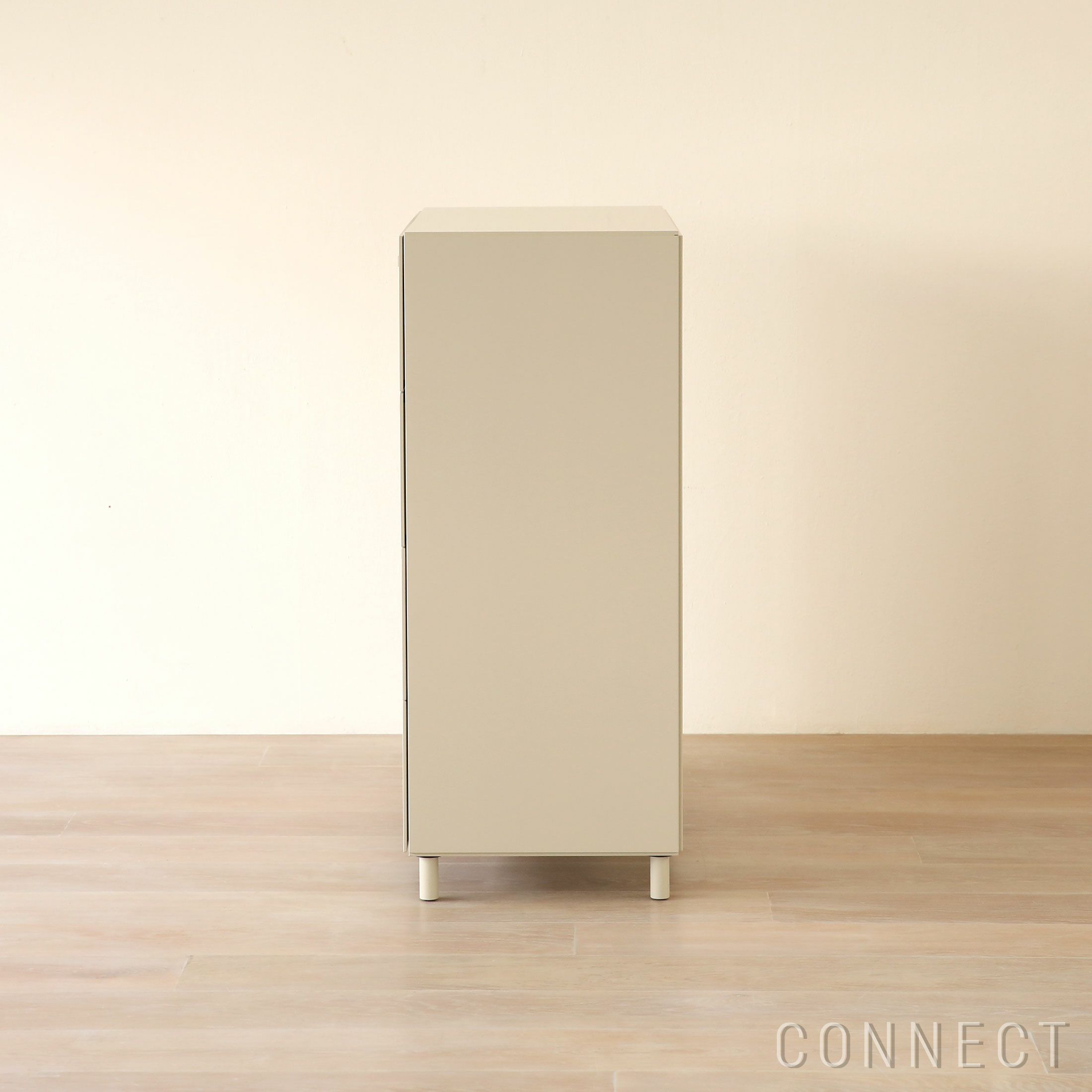 String Furniture（ストリング ファニチャー） / Relief wide beige / legs（レリーフ） / W82×D41×H92.5cm / ベージュ / ワイドチェスト