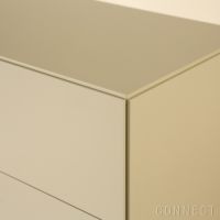 String Furniture（ストリング ファニチャー） / Relief wide beige / legs（レリーフ） / W82×D41×H92.5cm / ベージュ / ワイドチェスト