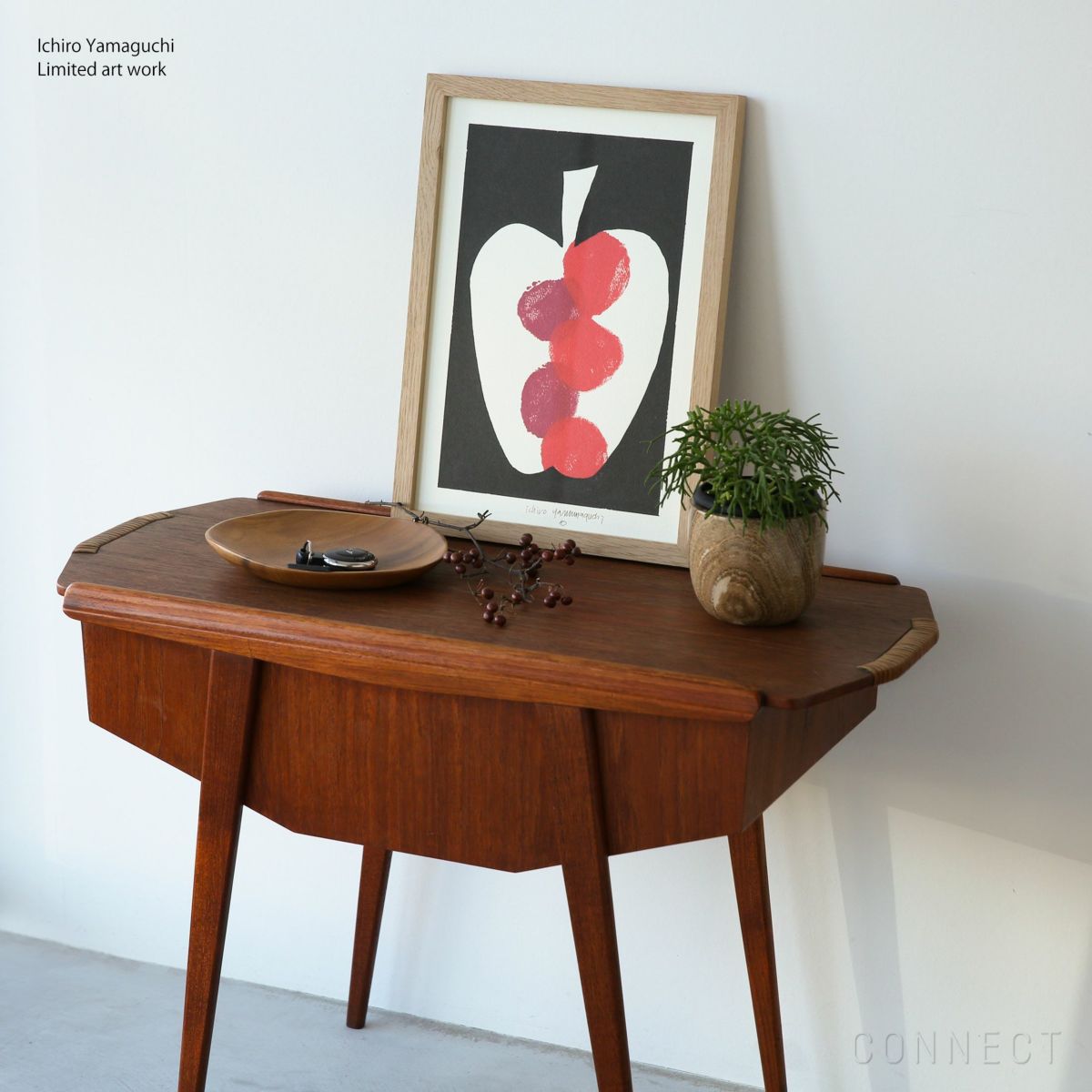 【数量限定】山口一郎 / Giclee（ジクレー印刷）「リンゴ」 / Sサイズ / アートポスター