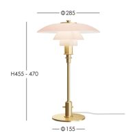 Louis Poulsen（ルイスポールセン） / PH 3/2 Table（テーブル） / 真鍮 / ペール・ローズ / テーブルランプ