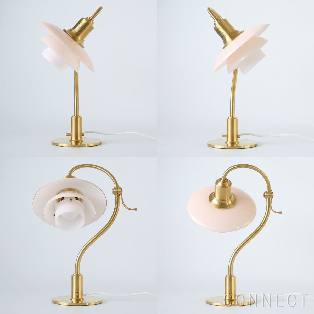 Louis Poulsen（ルイスポールセン） / PH 2/2 Question Mark（クエスチョンマーク） / ペール・ローズ / テーブルランプ