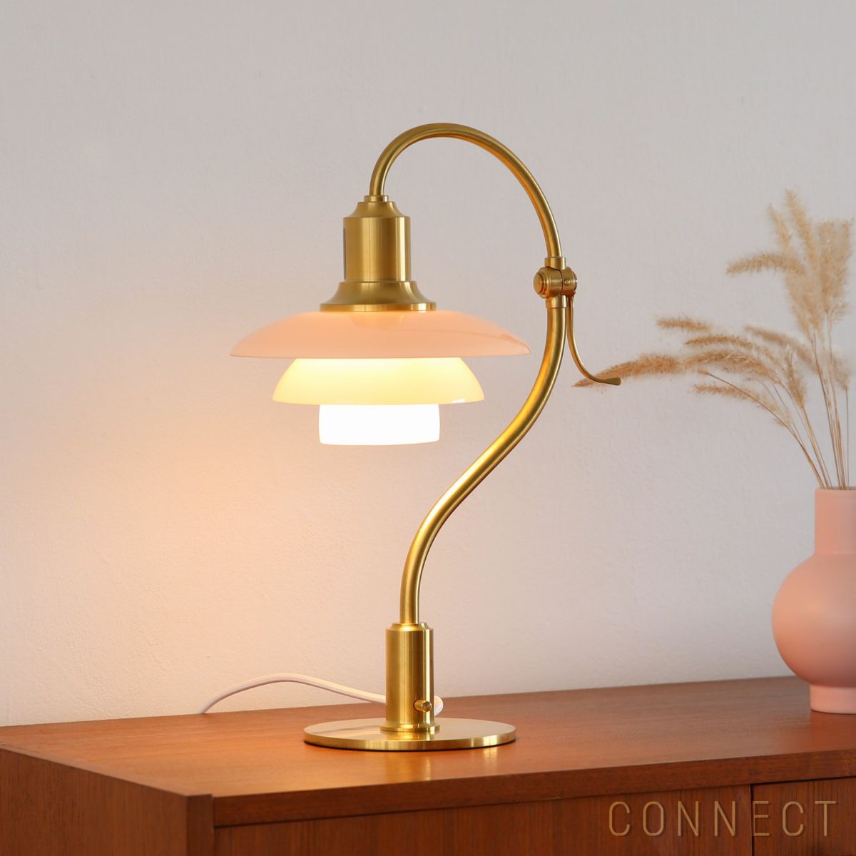 Louis Poulsen（ルイスポールセン） / PH 2/2 Question Mark（クエスチョンマーク） / ペール・ローズ / テーブルランプ