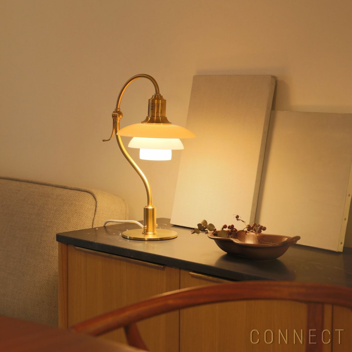 Louis Poulsen（ルイスポールセン） / PH 2/2 Question Mark（クエスチョンマーク） / ペール・ローズ / テーブルランプ