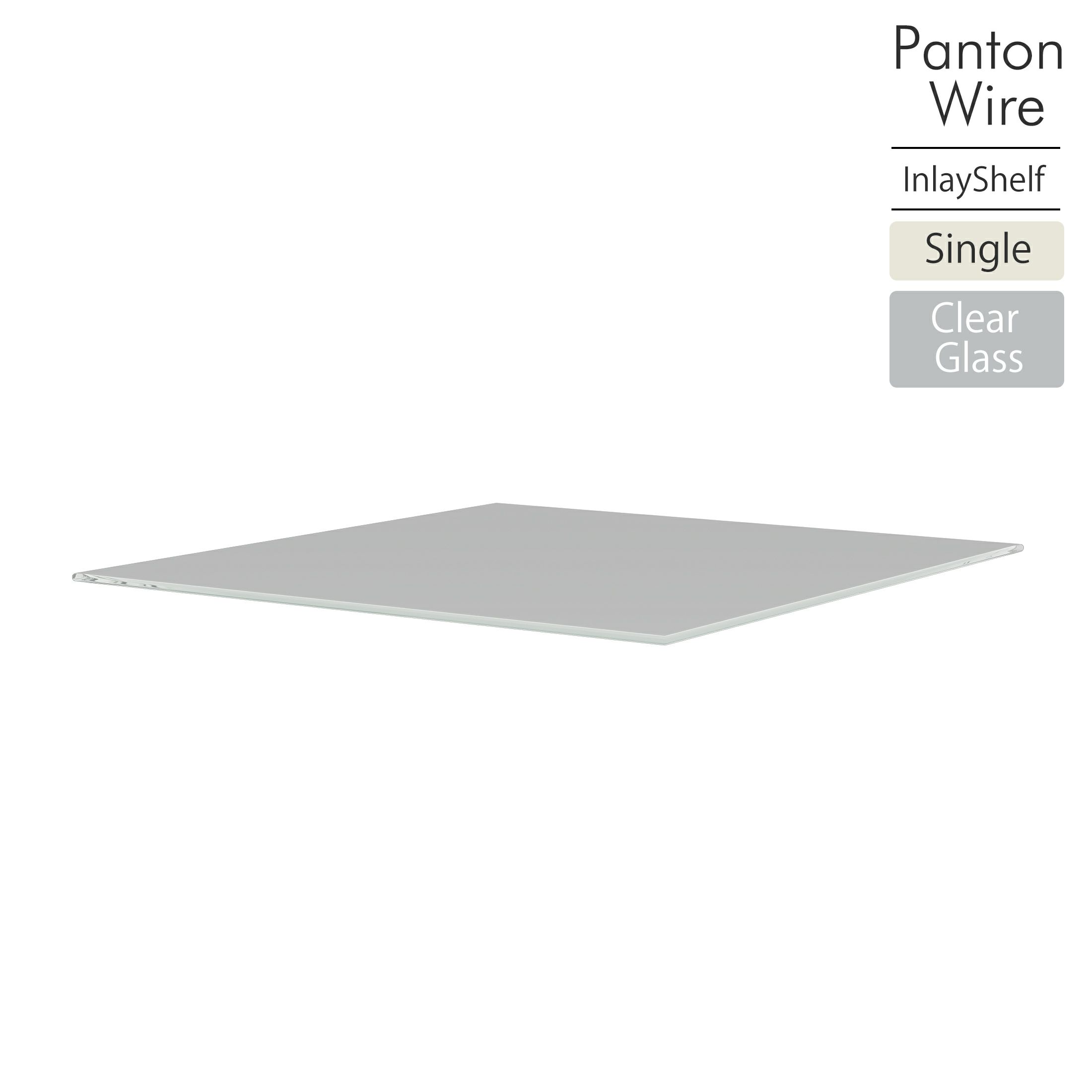 Montana / Panton Wire（パントンワイヤー） / インレイシェルフ / シングル 33cm / Clear Glass（クリアガラス）