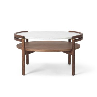 CARL HANSEN & SON（カール・ハンセン＆サン） / RF1905 SIDEWAYS COFFEE TABLE（サイドウェイ・コーヒーテーブル） / ウォルナット材・オイル仕上げ・大理石天板 / サイドテーブル