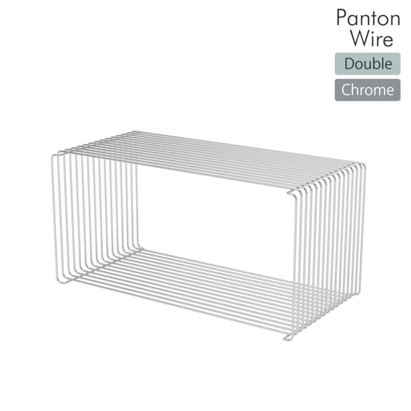 Montana / Panton Wire（パントンワイヤー） / ダブル W70cm / 43 Chrome（クローム）