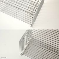 Montana / Panton Wire（パントンワイヤー） / ダブル W70cm / 43 Chrome（クローム）