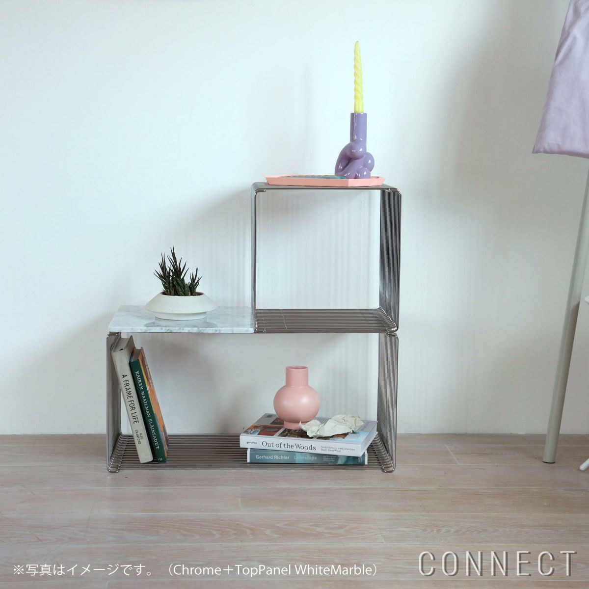 Montana / Panton Wire（パントンワイヤー） / ダブル W70cm / 43 Chrome（クローム）