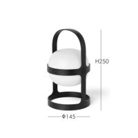 ROSENDAHL（ローゼンダール） / SOFT SPOT Solar（ソフトスポット ソーラー ） / H25cm ブラック / ポータブルランプ