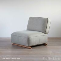 ARIAKE（アリアケ） / Hoyo Sofa（ホウヨウ ソファ） / 1シーター / Molly（モリ―） 114 / 全4色