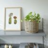 ferm LIVING （ファームリビング）/ Ceramic Basket（セラミックバスケット） / Large