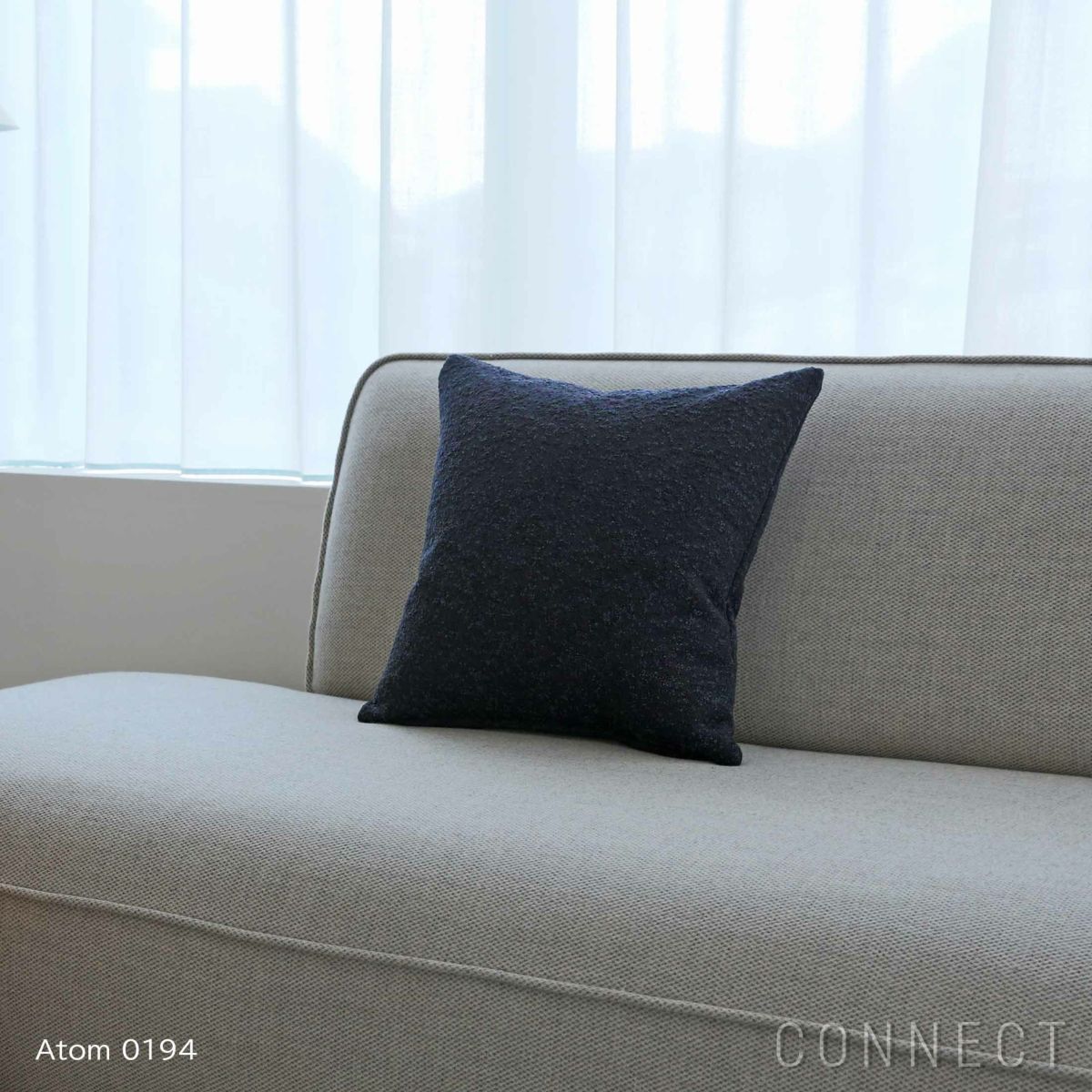 MELLEM（メレム） / Kvadrat / Raf Simons（クヴァドラ / ラフ・シモンズ） / フェザークッション 45×45cm / Atom（アトム） 【CONNECTオリジナル】